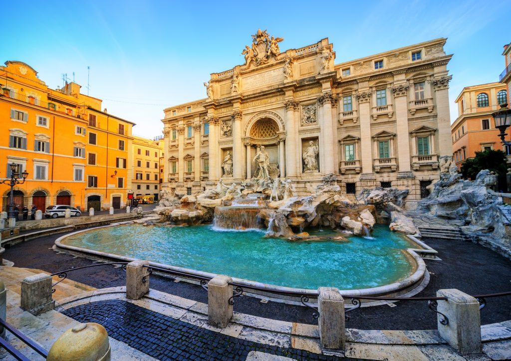Fontaine de Trevi, une architecture à coupé le souffle lorsque que vous visitez Rome 